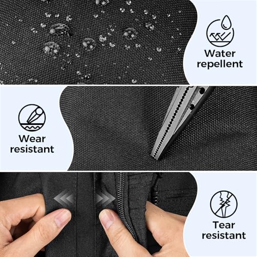 KastKing Karryall Fishing Bucket Organizer for 5 Gallon Bucket, Ice Fishing Tackle Bag with Adjustable Buckle, Rod & Plier...