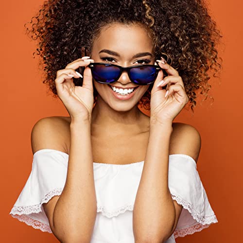Pibupibu 10/20 Packs Adults Wholesale Neon Colors Square Retro Style Party Favors Sunglasses