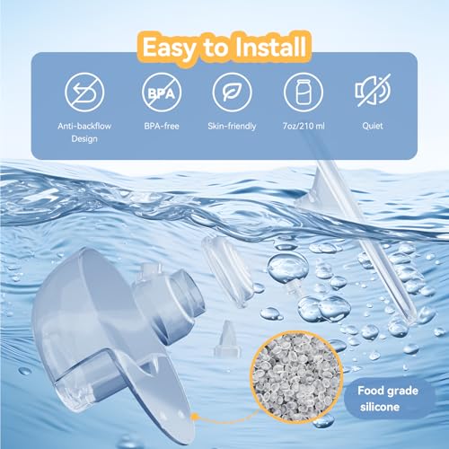 Hands Free Breast Pump Wearable MY-375 - Strong Suction, Low Noise, Wearable Breastfeeding Pump with 4 Mode &12 Levels, Po...