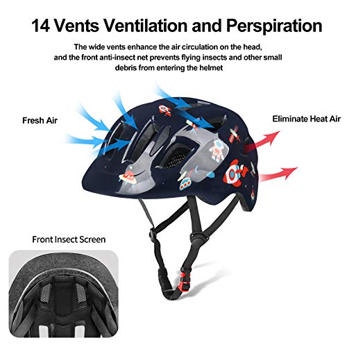GLAF Baby Bike Helmet Toddler Helmets for 1 Year Old and up Infant Girls Boys Multi Sport Adjustable for Scooter Bicycle S...