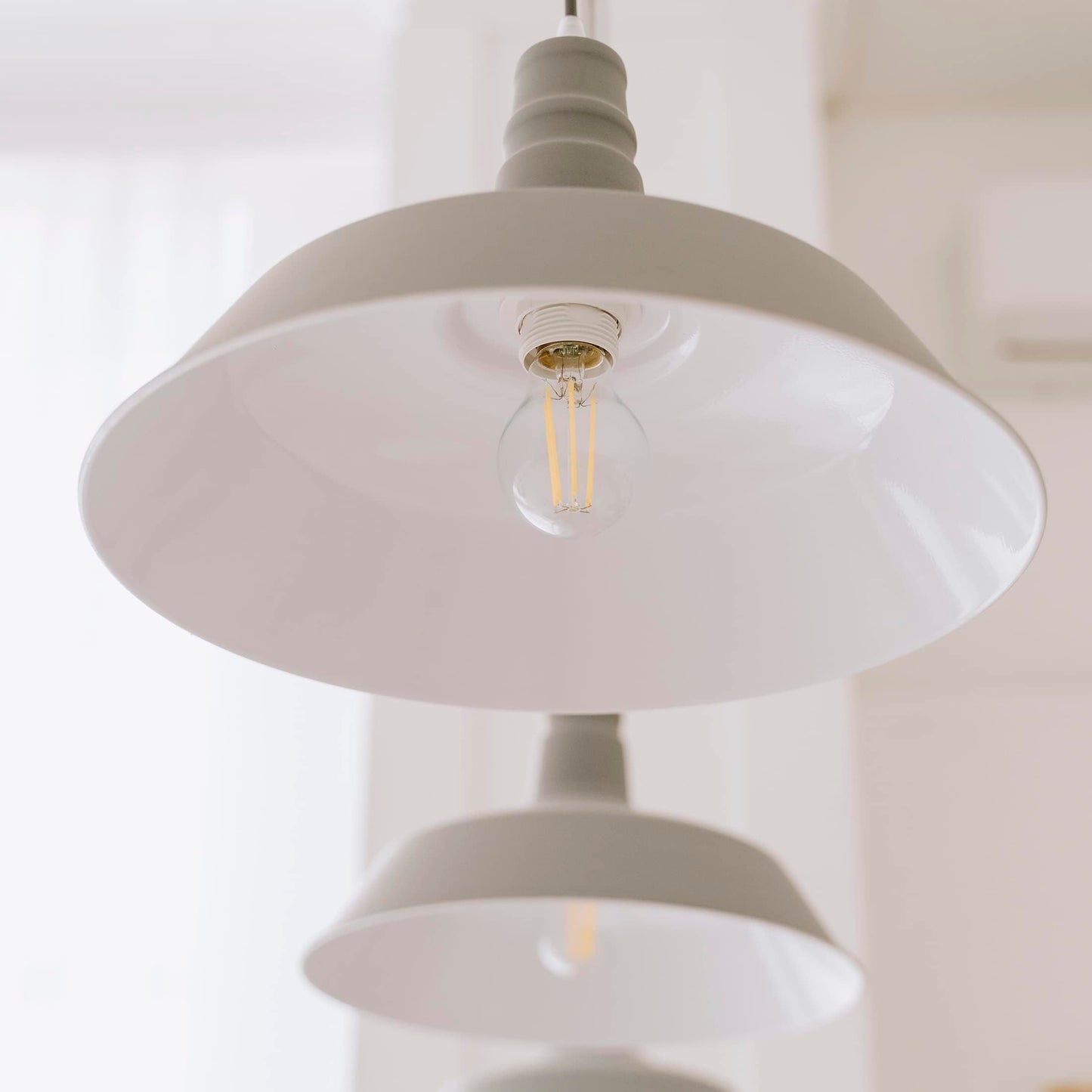 Maxxima G25 LED Light Bulb Globe Filament Bulb - 40 Watt Equal, 500 Lumens 2700K Warm White, E26 Standard Edison Vanity Bulb, Great for Kitchen, Living Room, and Bathroom, Non-Dimmable, 120V - 6 Pack