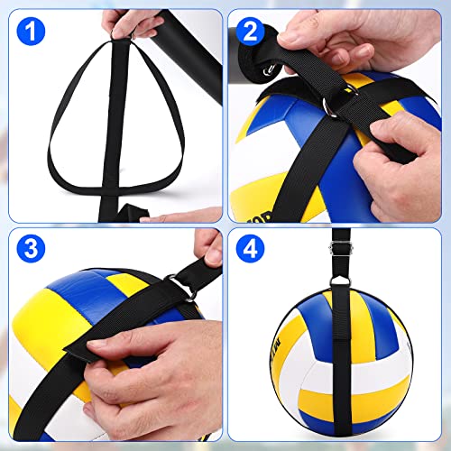 TOBWOLF Volleyball Spike Trainer, Elastic Self-Training Volleyballs Resistance Band, Volleyball Equipment Training Aid Imp...
