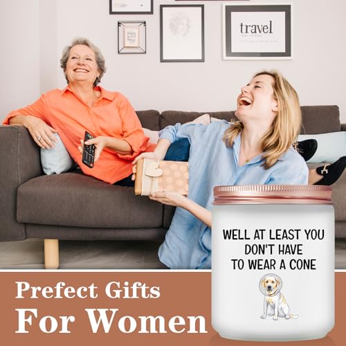 Risnoae Get Well Soon Gifts for Women, Men - Funny After Surgery Recovery Encouragement Humor Sympathy Candle Gifts - Feel...