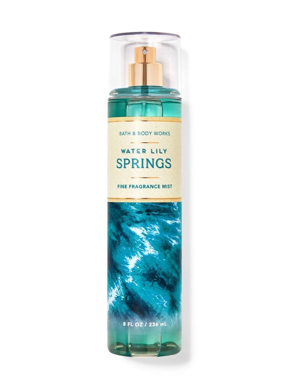Bath and Body Works Fine Body Fragrance Mist 8 Fluid Ounce (Water Lily Springs)