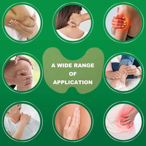 NisJedp Pain Relief Patches,36 Pcs Knee Pain Relief, Wormwood Relieving 12 Hour Long Lasting Relief of Joint Pains for Kne...