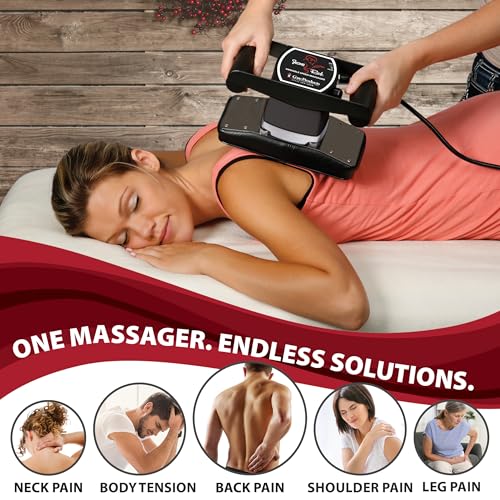 Core Products Jeanie Rub Variable Speed Massager, Deep Tissue Back Massager for Pain Relief, Body Massager for Shoulder Ma...