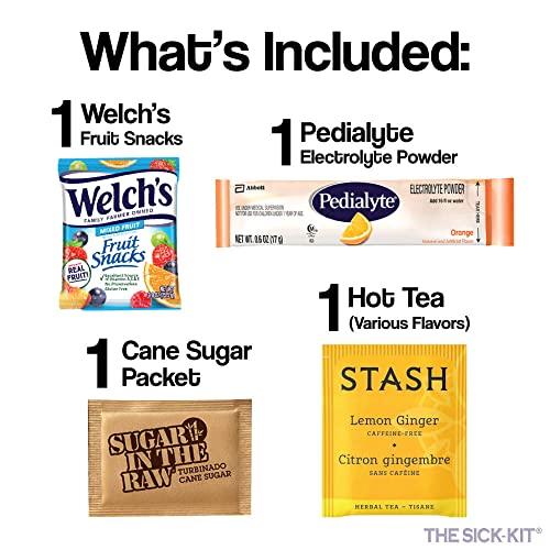 THE SICK-KIT - 15+ Feel Better Essentials for Cold, Flu, Sick Days, Quarantine & Surgery Recovery - The Original Wellness ...