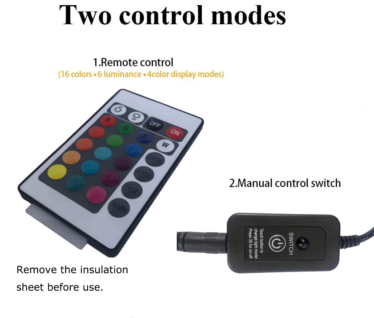 ZHGSERVU LED Underwater Pond Lights, IP68 Waterproof, Adjustable Fountain Lights, Set of 2 with Remote, Colorful for Garden & Pool