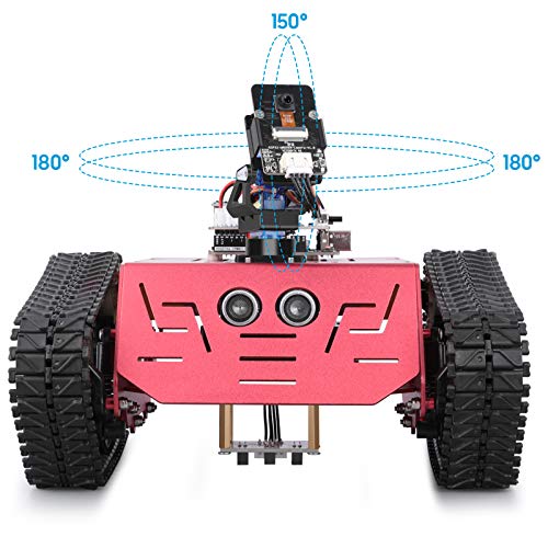 ELEGOO Conqueror Robot Tank Kit with UNO R3 for Arduino Robotics for Kids Ages 8-12 12-16 STEM Science Kits Coding Robots ...