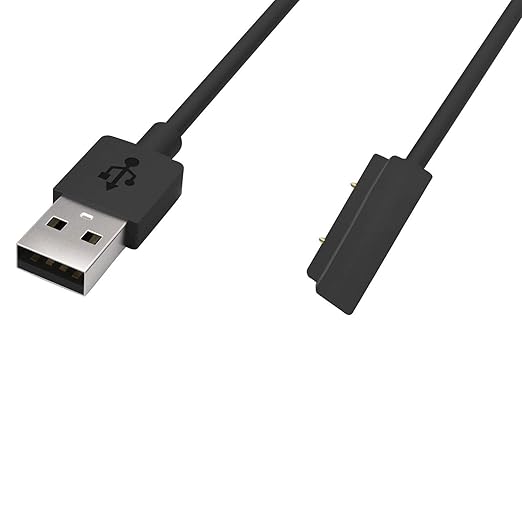 CooSpo Replacement USB Charger Charging Cable for Heart Rate Monitor Armband HW706 / HW807 /HW702