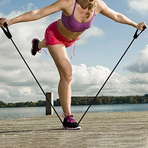 Rhinenet 3PCS Resistance Bands with Handles Strength Bands Exercise Bands Set with Handles Elastic Bands Workout Bands for...