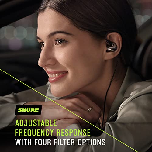 Shure SE846 PRO Gen 2 Wired Sound Isolating Earphones, Secure in-Ear Earbuds, High-End Professional Sound, Hi-Def Four Dri...