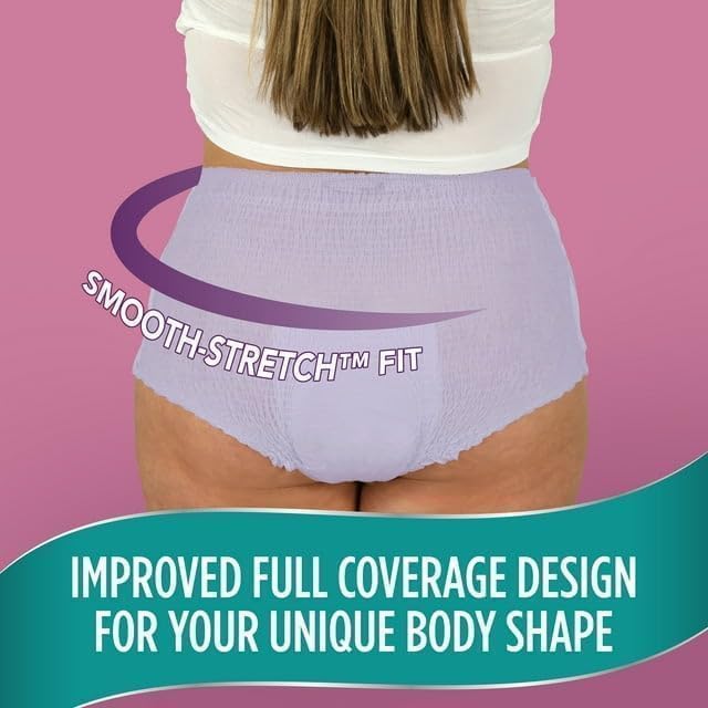 Generic Assurance Incontinence Underwear for Women 36 Pack of 2 -, Maximum, S/M, (Total 72Ct), White
