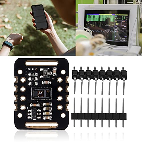 Diitao 4pcs Heart Rate Sensor Module MAX30102 Pulse Detection Blood Oxygen Concentration Calculation Modules Heart Rate Se...