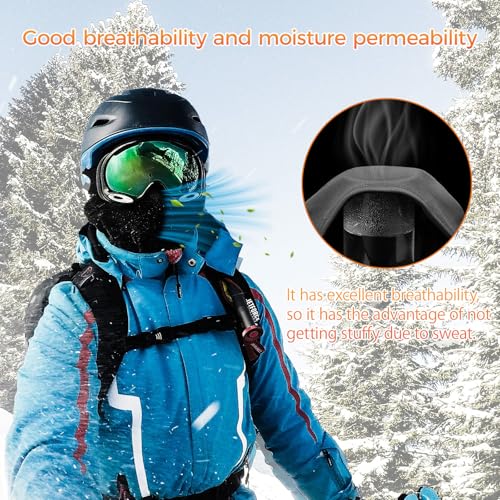ShinHye Balaclava Ski Mask for Men & Women, Winter Face Mask Cold Weather Windproof Thermal Motorcycle Snowboard Cycling