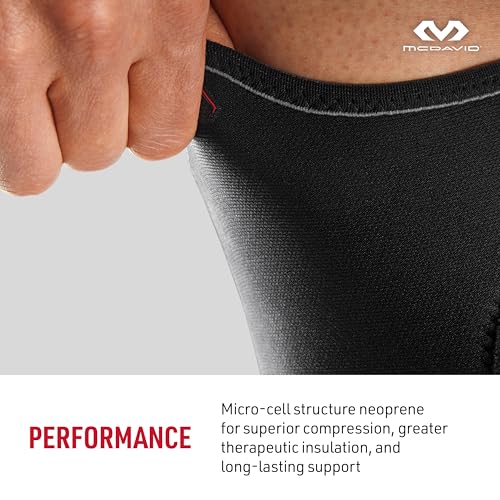 McDavid Knee Compression Sleeves Men/Women, Open Patella Knee Brace, Stabilizer for Minor Arthritis, Bursitis, Tendonitis,...