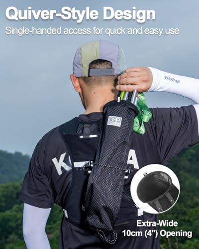 Trekking Poles Carry Bag, Waterproof & Lightweight Hiking Poles Storage Bag, Portable Storage Bag for Trekking Poles, Suit...