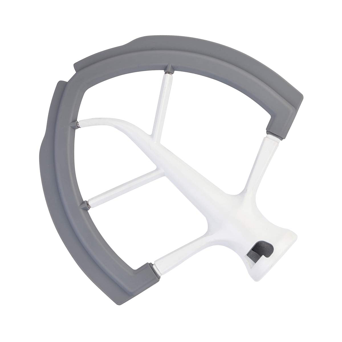 Roabertic Flex Edge Beater for KitchenAid Bowl-Lift Stand Mixer - 6 Quart Flat Beater Paddle with Flexible Silicone Edges -Like New