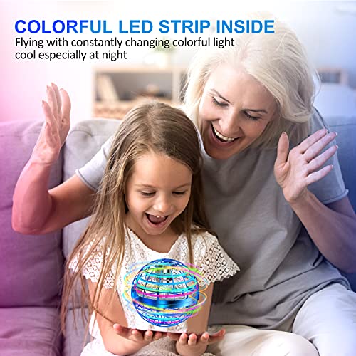 LEMATRIX Flying Orb Ball Toy, Hover Ball Boomerang Fly Fidget Spinner, Cool Toys Gifts for 6 7 8 9 10 11 12+ Years Old boy...