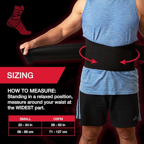 MUELLER Sports Medicine Adjustable Back Brace, Ideal for Upper and Lower Back Pain, Relief & Support for Men and Women, St...
