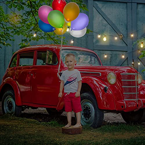 iFUNow LED Balloons Flashing, 32 Pack, 8 Colors Light Up Balloons, Lasts 12-24 Hours for Glow in the Dark Party Supplies, ...
