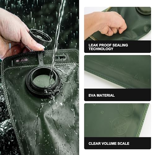 Mardingtop Hydration Bladder, 2.5 Liter Leak Proof Water Bladder,Military Hydration Pack Replacement for Hiking Biking Cli...