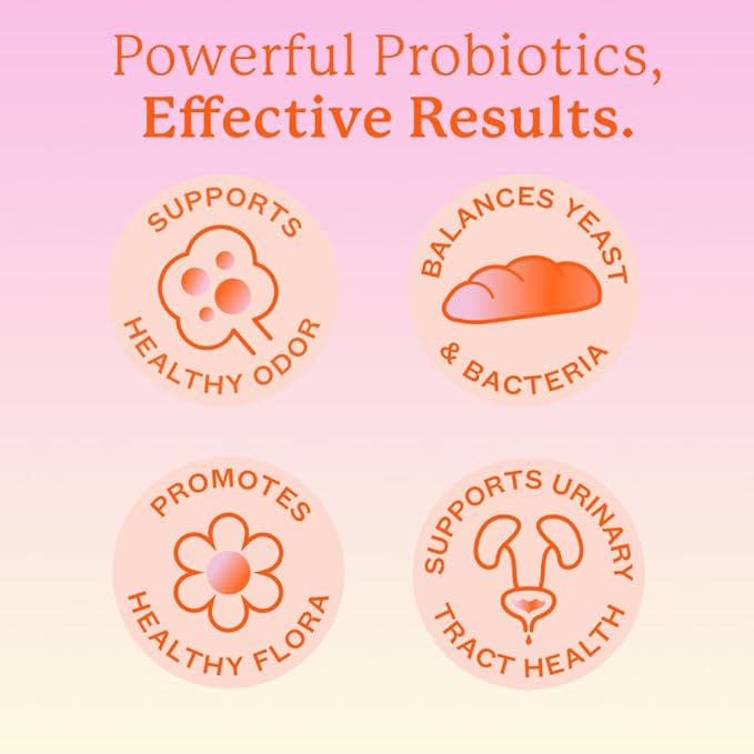 Cheeky Bonsai Balanced Babe Vaginal Probiotic Gummies for Women - Balanced pH, Healthy Odor, and Flora Support - 5 Billion CFUs - Juicy Strawberry Flavor, 60 Count