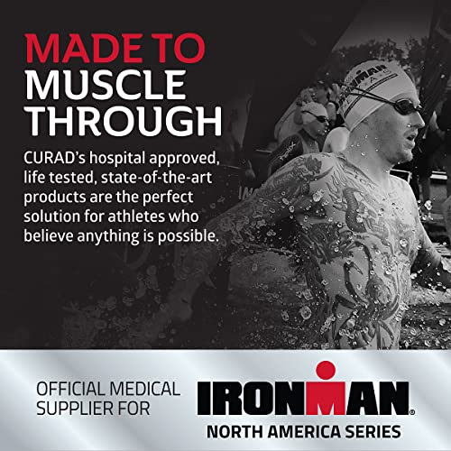 CURAD Performance Series IRONMAN Infrared Knee Support, Elastic Knee Sleeve for Pain Management, Compression Support for R...