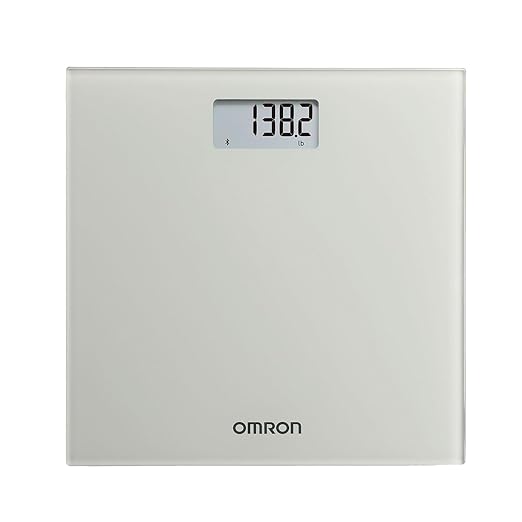OMRON Digital Scale with Bluetooth Connectivity (SC -150) - 330 lb Weight Capacity - Use with Free OMRON Connect App - Lig...