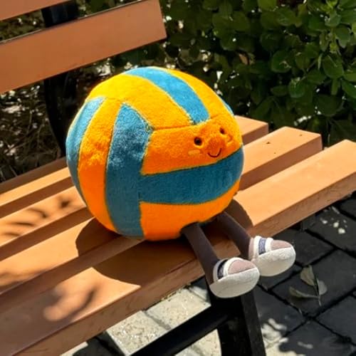 12inch Volleyball Plush Toys Soft Stuffed Sports Plush Balls Cute Fun American Soccer Doll Toys with feet Creative Footbal...