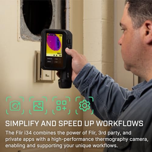 Flir i34: 240x320 App-Enabled Thermal Camera with ACE OS
