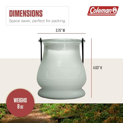 Coleman Color Changing LED Citronella Outdoor Scented Candle