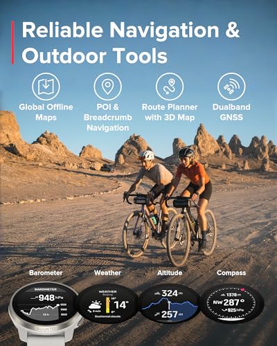 SUUNTO Race S GPS Sports Watch, 1.32" AMOLED Touchscreen w/Crown, 13 Days Battery Life, Training & Sleep Health Tracking, ...