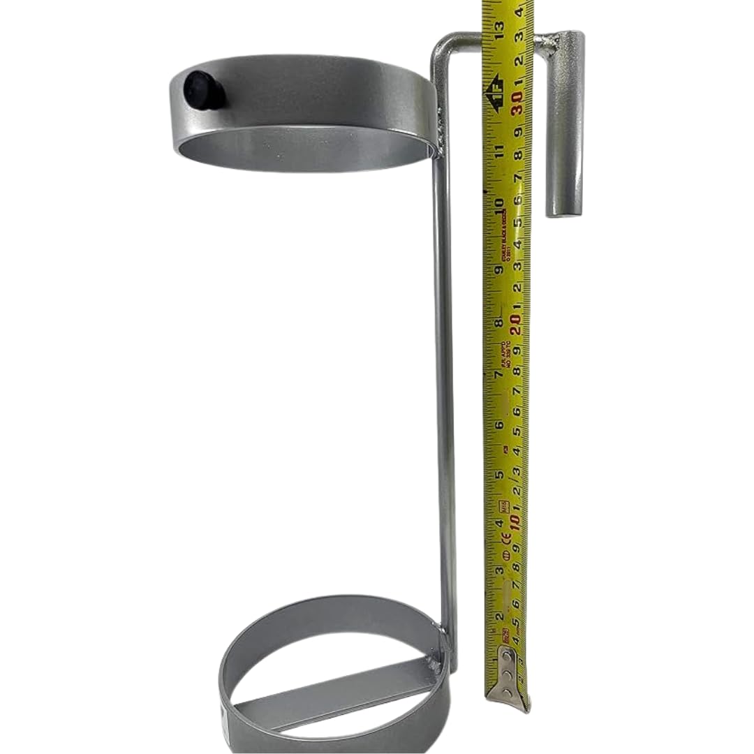 FWF Oxygen Holder for Hill-ROM BEDS Holds 1 (D OR E Style) Cylinder Diameter 4.3" Made in USA