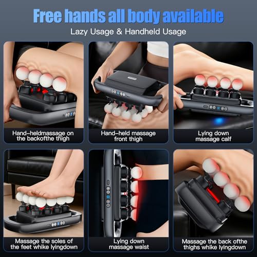 Stellamist 16 Head Massage Gun Set, Deep Tissue Percussion Massager, Knot-Buster, Muscle Massager Pain Relief, Percussion ...