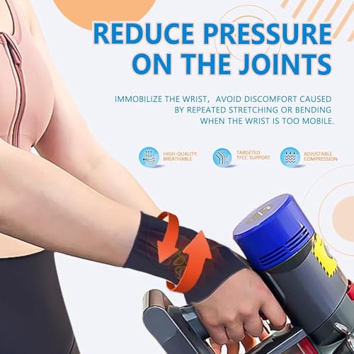 Bchois Wrist Brace,Wrist Support for Carpal Tunnel Pain Relief,Ulnar Brace Ultra-Thin Elastic for Tear,Wrist wraps Repetit...