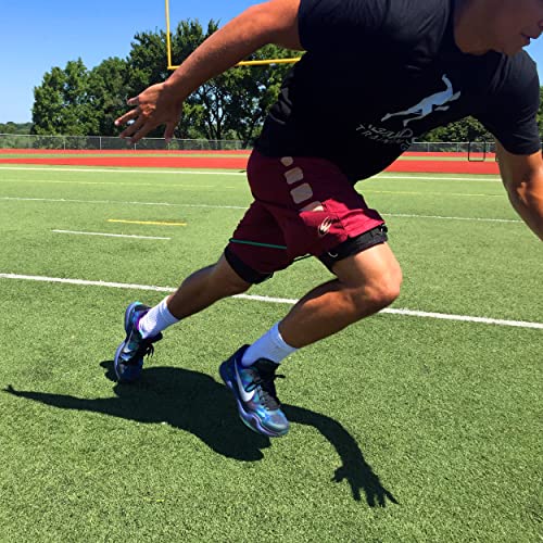 Kbands | Speed and Strength Leg Resistance Bands | Includes Speed 101 and Agility FX Digital Training Programs - Sizes for...