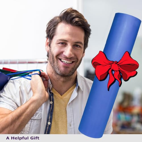 Foam Roller Back Leg Muscle Pain - Small Size Hard Density EVA Muscle Recovery Roll Ø3.75"x18" for Physical Therapy, Helps...