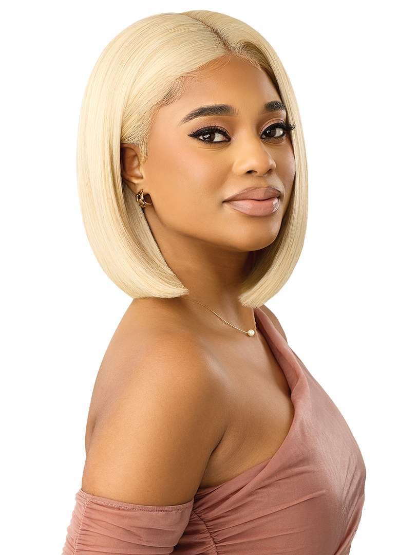 Outre Lace Front Wig - Perfect Hair Line - Swoop Series Y-Part 203 (FLAMINGO PINK)