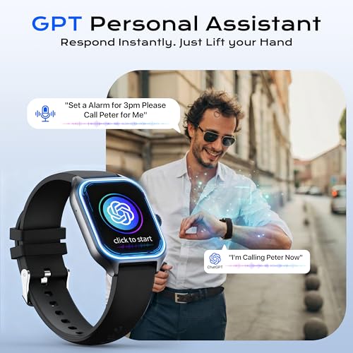 ChatGPT AI Translation Smart Watch, AMOLED Display Fitness Tracker, Fitness Watch,Watches for Man and Women,Titanium Alloy...