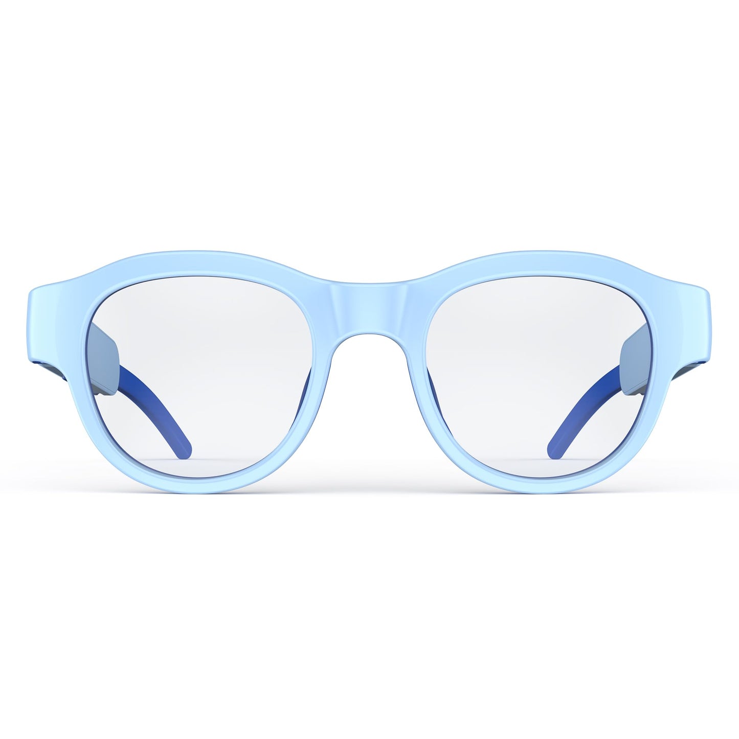 Kids Blue Light Glasses with Bluetooth Audio, Open-Frame Directional Stereo Sound, IPX4 Waterproof Smart glasses for Boys,RGB 7-