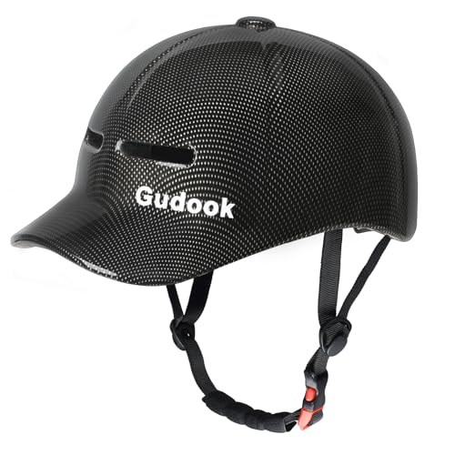 Gudook Adult Bike Helmets for Men - Women Bicycle Helmet - Certified Comfort Lightweight Adjustable Baseball Cap Style Cyc...
