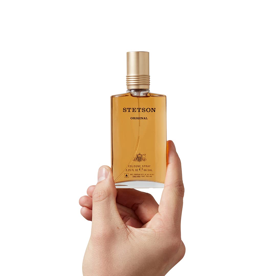 STETSON Original Cologne Spray for Men | Legendary Men's Eau de Cologne | A Bold & Classic Mens Fragrance | 2.25 Fl Oz