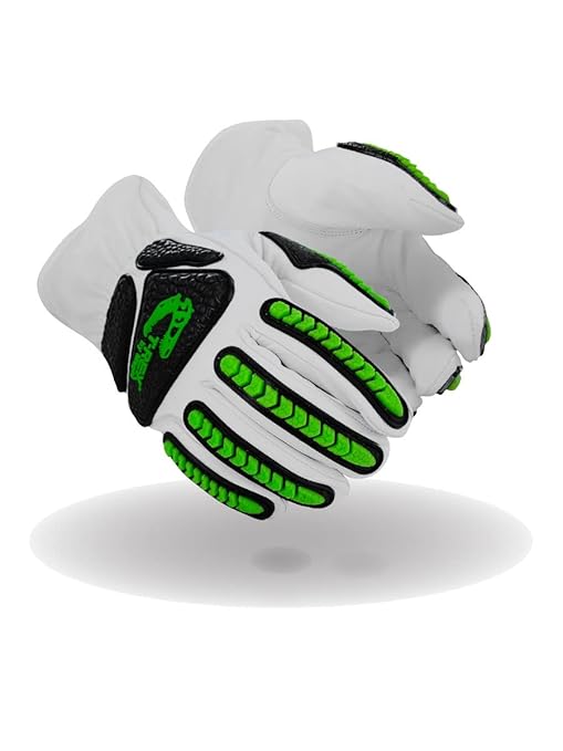 MAGID T-REX Rebel Series ANSI A6 TRX814 Impact Driver Gloves, 1 Pairs, Size 12/3XL (TRX814)