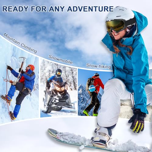 OXG Ski Goggles for Men Women, UV Protection Snowboard Snowsports Goggles for Kids Youth