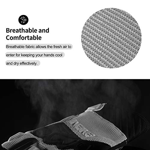 INBIKE Fingerless Cycling Gloves Breathable Protective for Road Mountain Bike MTB Riding