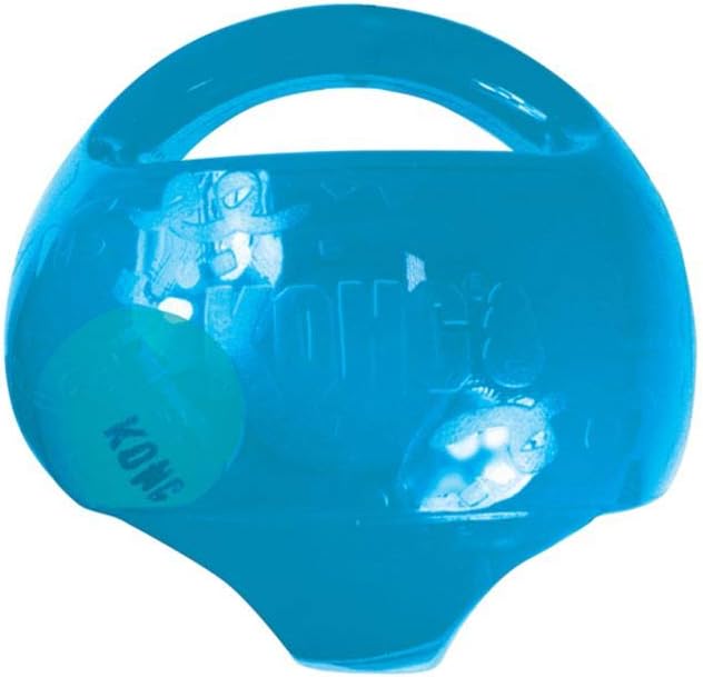 KONG Jumbler Ball - Interactive Toy for Dog & Puppy Playtime - Fetch Toy with Tennis Ball - Dog Supplies for Engaging Play...