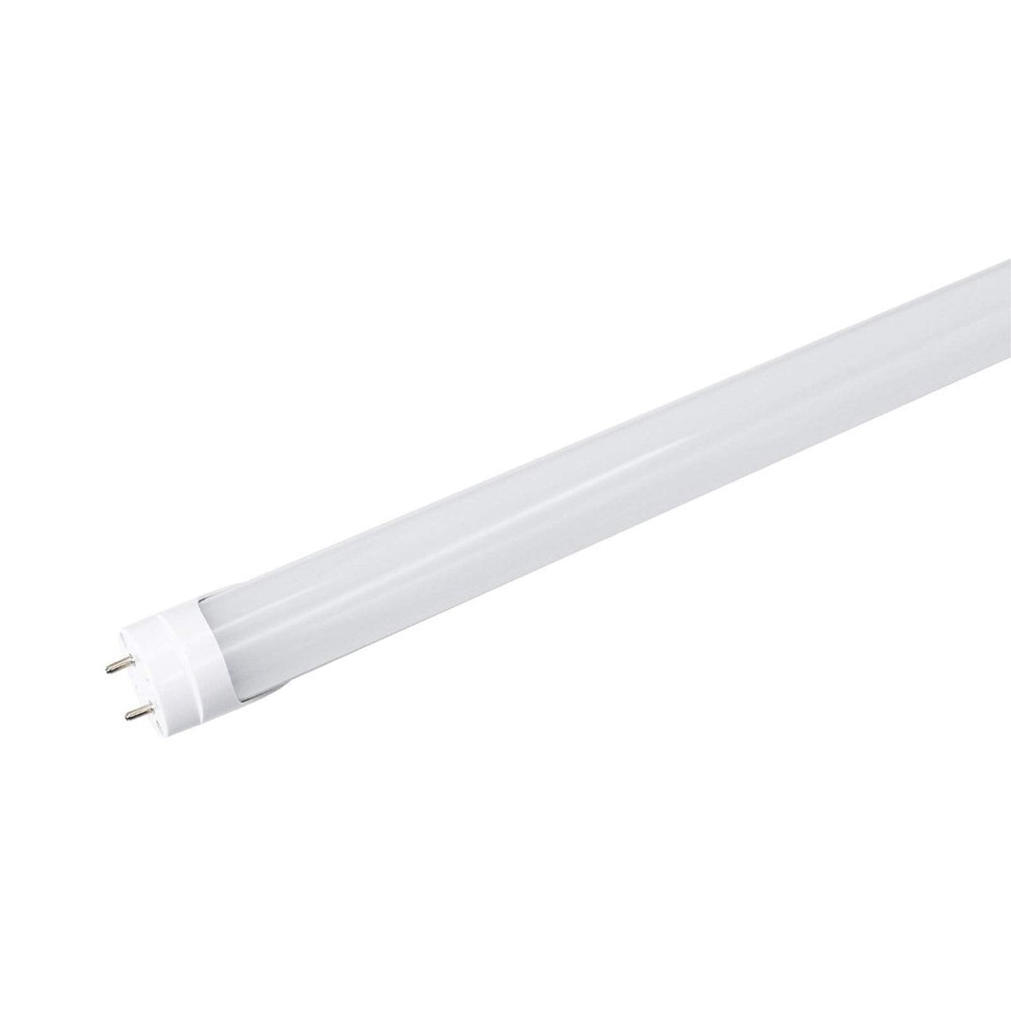Lightingwill Led T8 Light Tube 2Ft  Warm White 3000K-3500K  Dual-End Powered Ballast Bypass  1000Lumens 10W 4W Fluorescent Equivalent  Frosted Cover  Ac85-265V Lighting Tube Fixtures  1 Pack