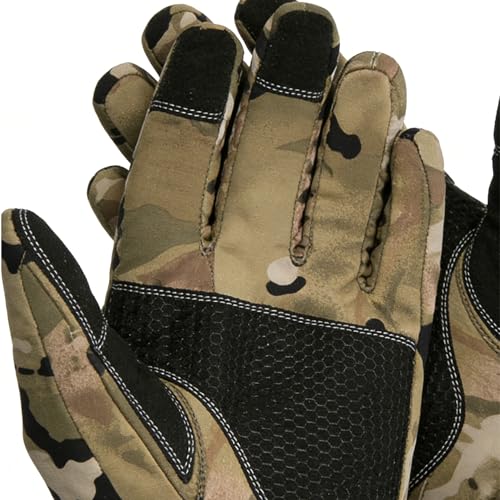CLeemuziN Men Winter Cold Weather Gloves Water-Repellent Windproof Ski-Snow-Gloves-Mittens Camo/Solid Thermal-lined-Mittens
