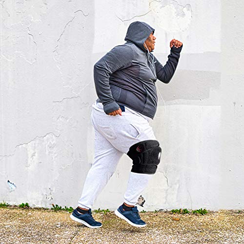 KARM Plus Size Knee Brace for Women & Men Plus Size - Adjustable Knee Support Brace for Meniscus Tear, Arthritis Pain, Com...